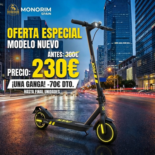 Patinete eléctrico Ecoxtreme PUCK(PROMO)