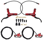 Kit de freno hidráulico rojo CR-3 Delantero L trasero L [Zoom]