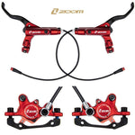 Kit de freno hidráulico rojo CR-3 Delantero R trasero L [Zoom]