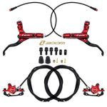 Kit de freno hidráulico rojo CR-3 Delantero R trasero L [Zoom]