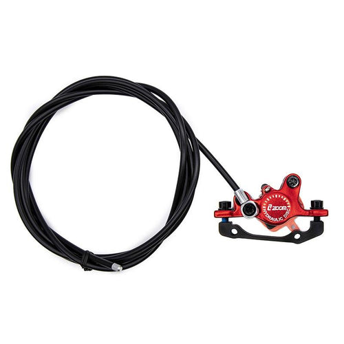 Kit de freno hidráulico rojo CR-3 Delantero R trasero L [Zoom]