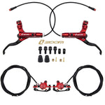 Kit de freno hidráulico rojo CR-3 Delantero L trasero R [Zoom]