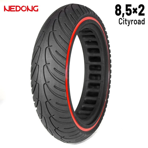 Rueda maciza ultraligera 8,5x2 - Línea Roja [Nedong]