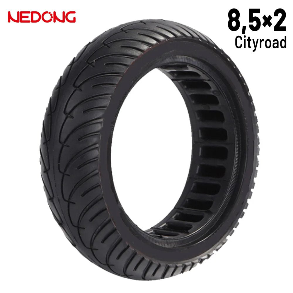 Rueda maciza ultraligera 8,5x2 - Línea Negra [Nedong]