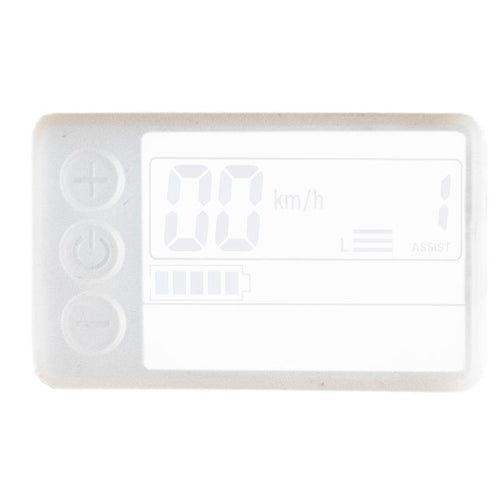 Protector de silicona impermeable blanco para display S866