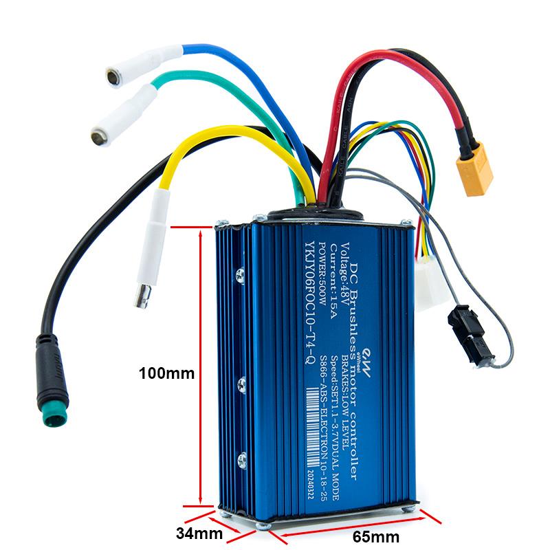 48V 15A 500W 10-18-25km/h deslimitable - Smartgyro no homologado Crossover