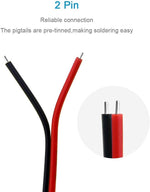 Conector SM 2 pines con cable 22 AWG - 5M/5H (pack 10 unidades)