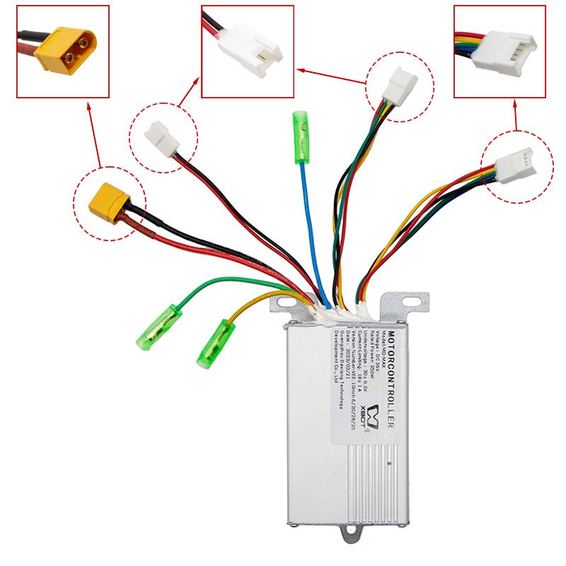 Kit eléctronica 36V 350W Display tipo Max G30
