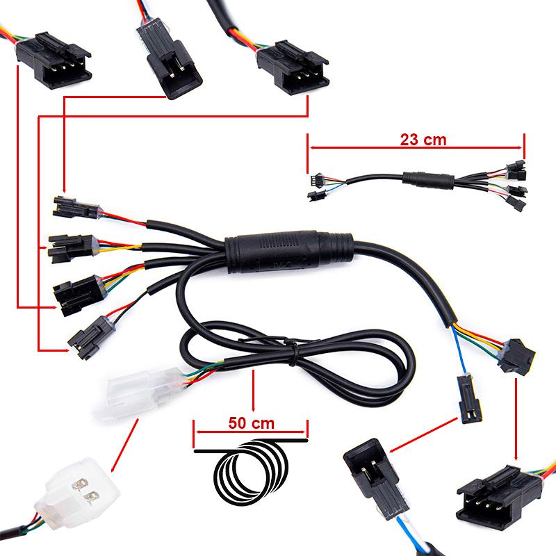Adaptador cableado controladora Smartgyro no homologado Speedway/Rockway