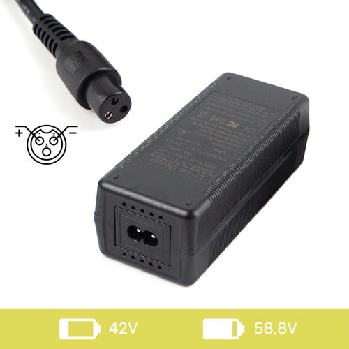 CONNECTEUR CHARGEUR 72V 7A 2* GX16