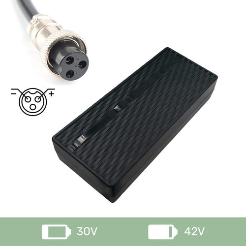 CONNECTEUR CHARGEUR 36V 2A GX16 [SKATEFLASH]