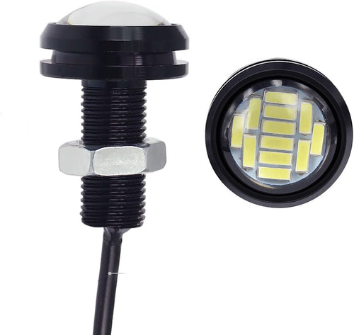 Luz LED Ojo de Águila (Pack de 2) Blanca (12 LEDs por luz)