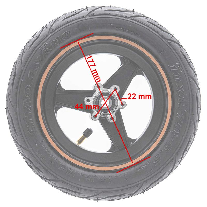 Llanta de 6,5" y bisel 47mm