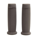 Puños de silicona grises para Ninebot series F y D - 2 uds