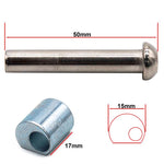 Pasador 8/M6x50mm para mástil Xiaomi primeras versiones 1S, Essential, Pro2