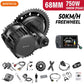 Kit conversión de bicicleta eléctrica de accionamiento medio 750W 48V – 68MM (Display: EKD01)[Bafang]