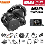 Kit conversión de bicicleta eléctrica de accionamiento medio 750W 48V – 68MM (Display: EKD01)[Bafang]