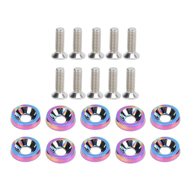 Arandela Tornillo de Aluminio Gasolina (Pack 10 unidades)