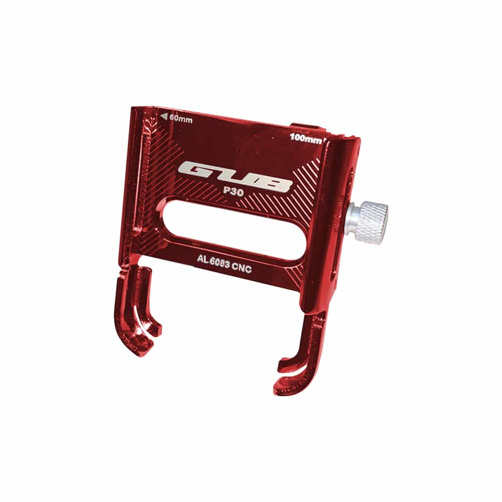 Soporte telefónico GUB P30 rojo
