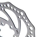 Disco de freno R6.1 140mm 6H plata