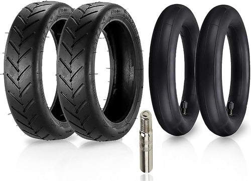 Pack de pont de 8,5 pouces et chambre à air de 8,5 pouces, roues de pneus compatibles avec le scooter électrique Xiaomi M365, 1S et autres (Pack de roues) 