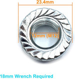 Tuercas para rueda delantera Xiaomi (Pack 20 unidades)