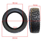 Neumático 70/60-7,5 Tubeless Offroad para Ninebot ZT3 Pro / Ninebot MAX G3 E(Con gel antipinchazos) [Xuancheng]