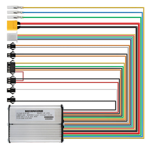 48-V-500-W-Controller für TF-100-LCD-Display