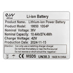 Batería externa 36V