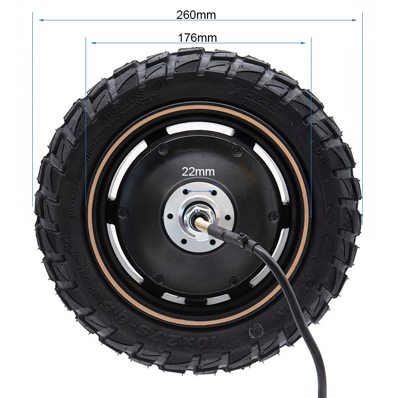 Motor 48V 800W 6,5/B50 para SmartGyro/Urbanglide (delantero)
