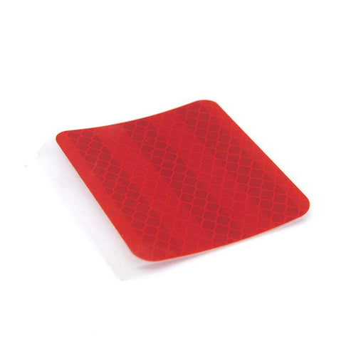 Pegatina reflectante 50x60mm roja para guardabarros Xiaomi - 10uds