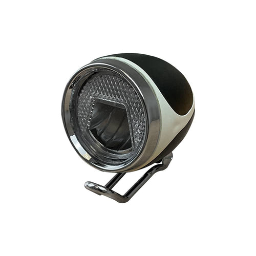 Luz LED y claxon delantero negro