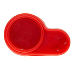 Protector de silicona impermeable rojo para dsiplay