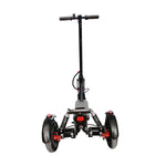 Electric scooter front wheel assembly
