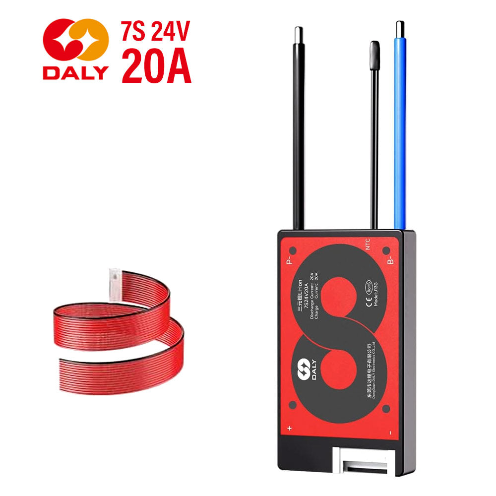 BMS 7S 24V 20A DALY – Nueva generación