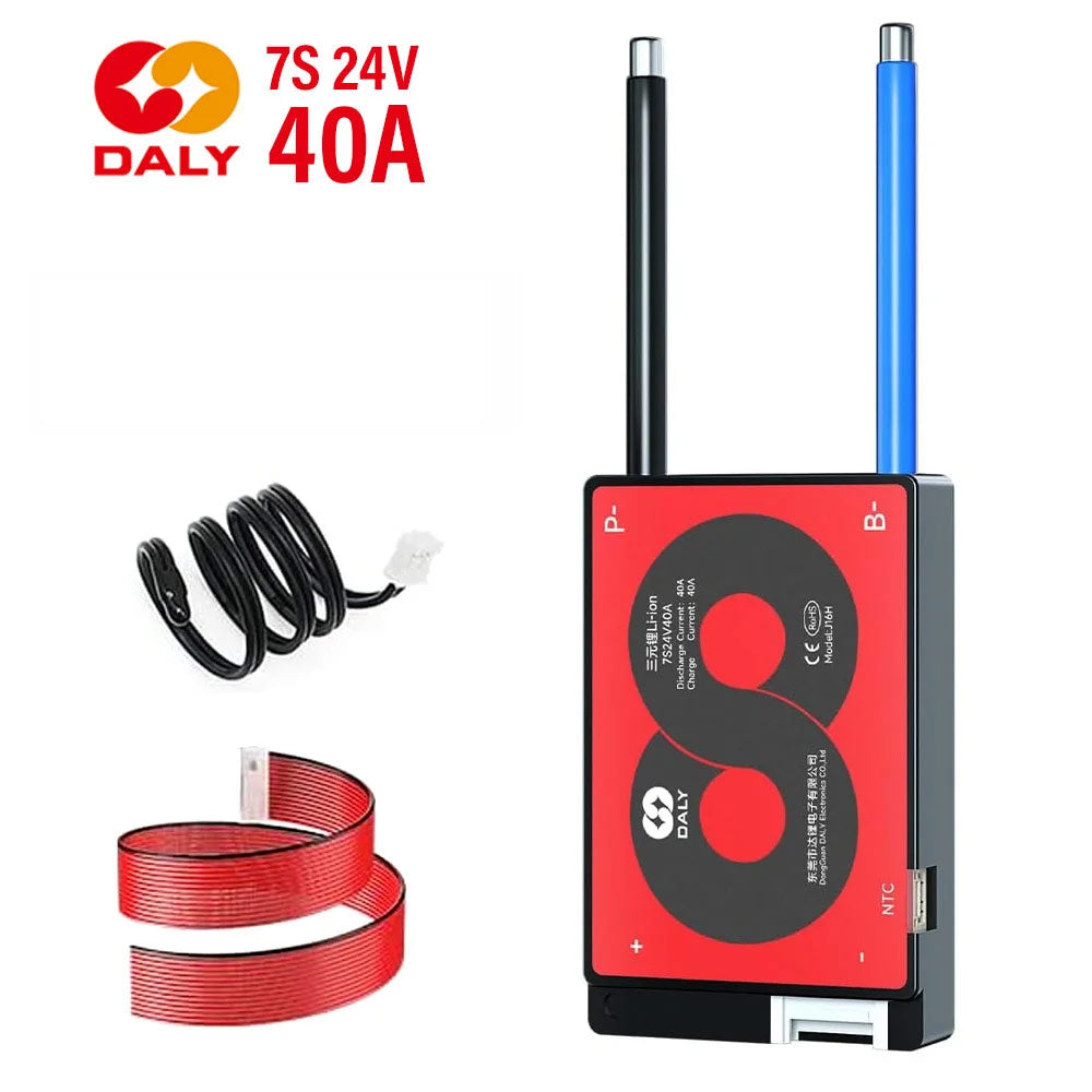 BMS 7S 24V 40A DALY – Nueva generación