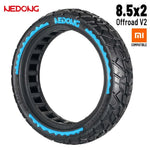 Rueda maciza amarilla ultraligera 8,5×2 (Versión offroad V2) [Nedong]