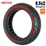 Rueda maciza amarilla ultraligera 8,5×2 (Versión offroad V2) [Nedong]