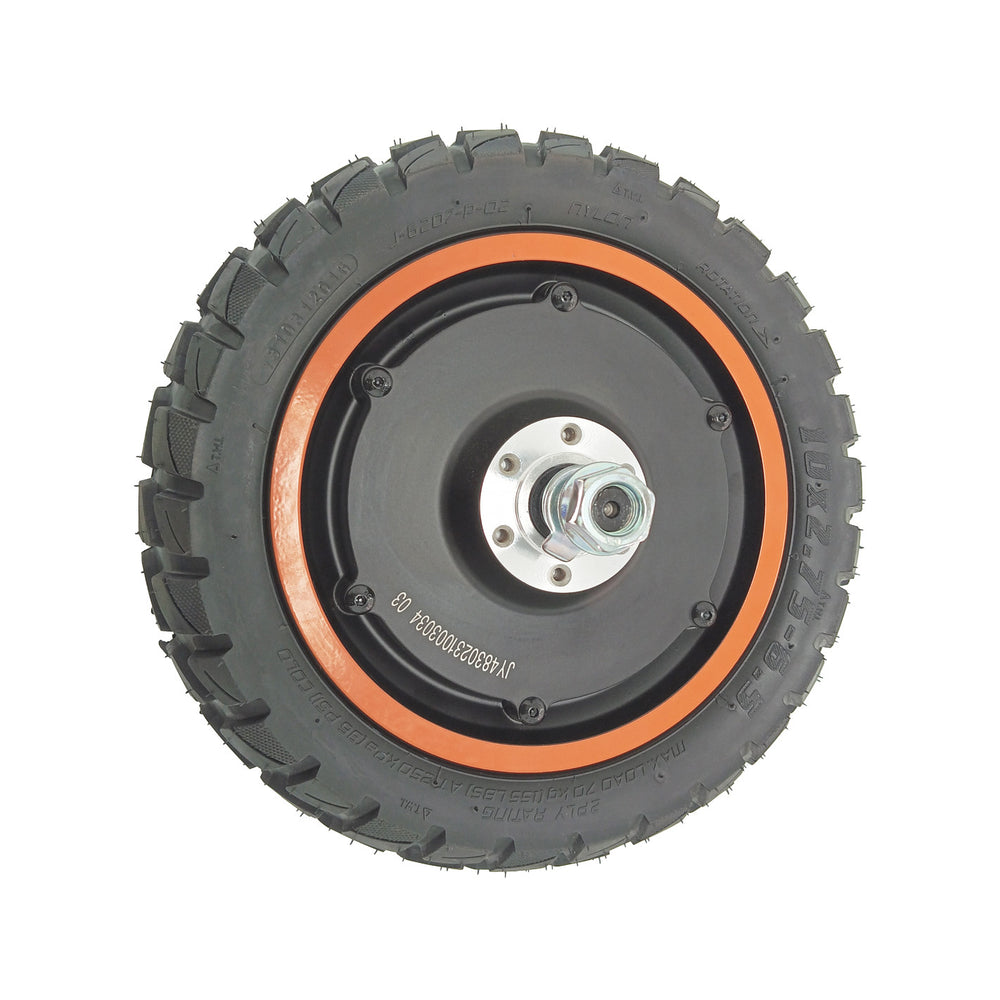 ZWHEEL 800W Motor Trasero + 10*2.75-6.5 Neumático Taco Tubeless Zcougar Duo