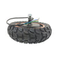 Moteur ZWHEEL 600W + Pneu Tubeless 10' Axe de Câble Intérieur Ø17mm T4-2022 