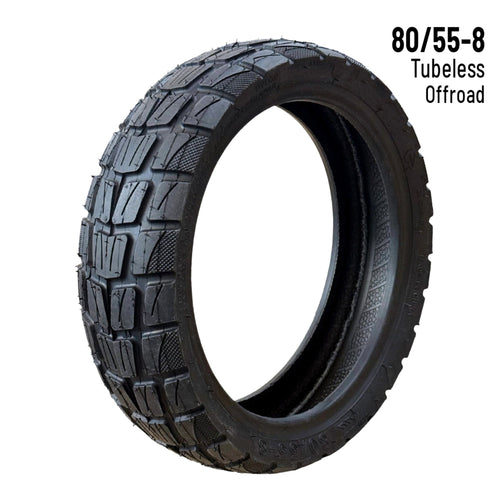 Neumático rueda cubierta 80/55-8 Tubeless Offroad - Navee XT5