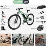 Kit conversión de bicicleta eléctrica de accionamiento medio 750W 48V – 100MM (Display: EKD01) [Bafang]