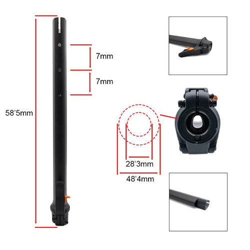 Mástil para kukirin G2 pro