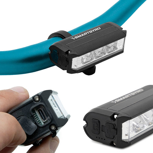 SMG Luz LED delantero recargable USB-C PRO HD