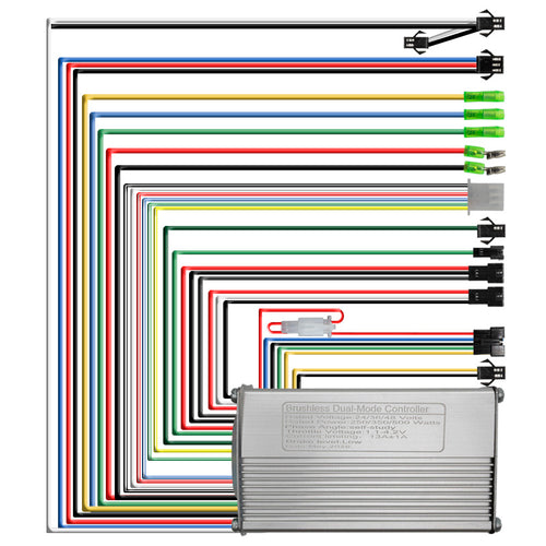 Kit electrónica S886 24/36/48V 13A  250/350/500W