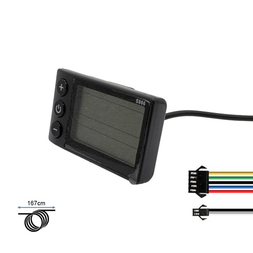 Kit electrónica S886 24/36/48V 13A  250/350/500W