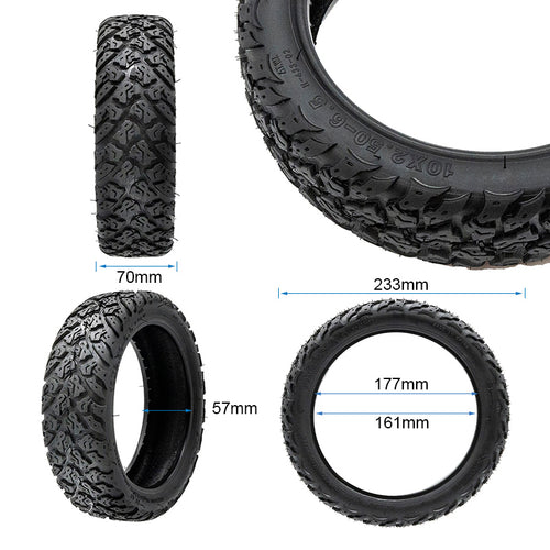 Neumático tubeless offroad 10x2,5-6,5 [Xuancheng]