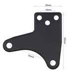Soporte pinza de freno trasera KuKirin G2 Max [Kugoo]