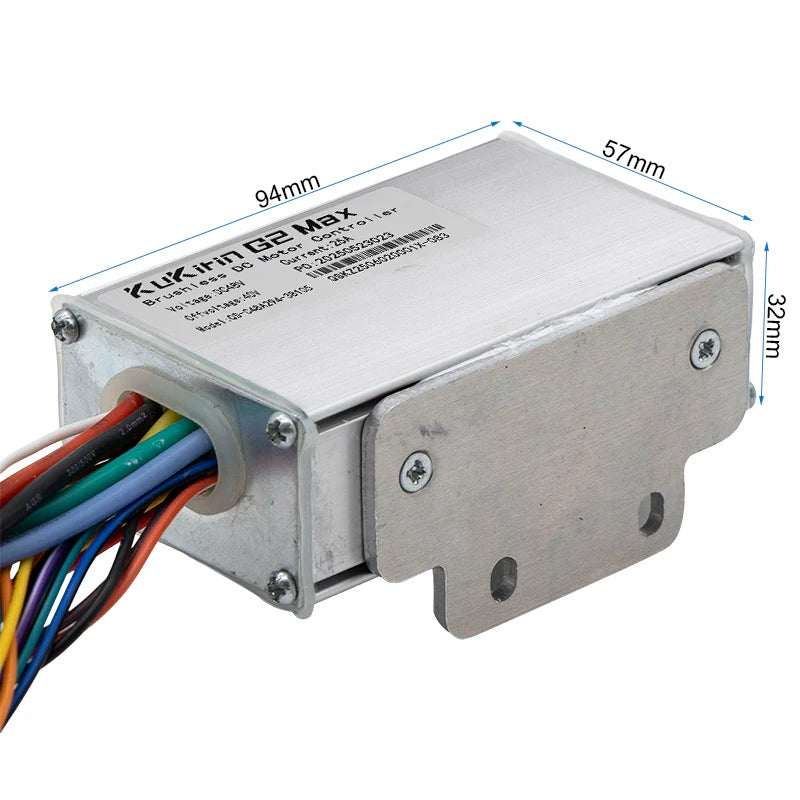 Contrôleur Moteur 48V 25A Pour Scooter Kukirin G2 Max - Sans Balais, Dissipation Thermique Aluminium - Améliore Performances - 5
