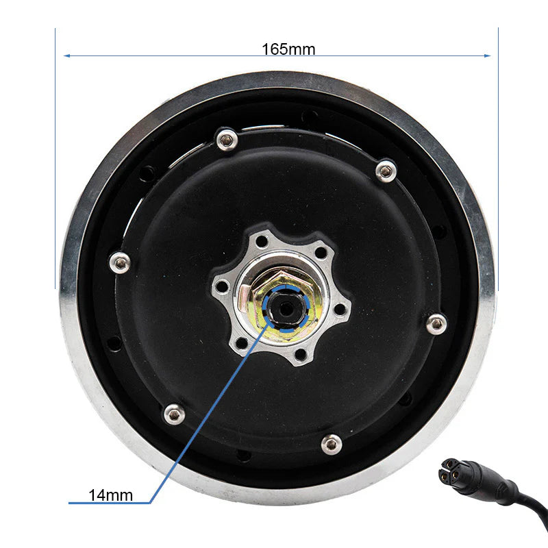 Motor 52V 1200W 6/B38 KuKirin G3 Pro - Cable corto